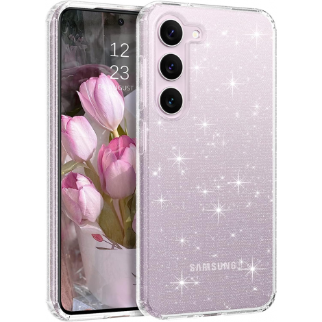 (แถมสติกเกอร์) เคสกากเพชร FenixShield Bling Glitter สำหรับ Galaxy S26 / S25 / S24 / S23 / S22 / FE / Plus / Ultra / A54 / A14