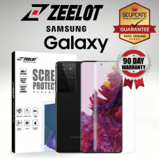 ZEELOT ฟิล์มกระจก UV สำหรับ Samsung Galaxy S22 / S21 / Note20 / S20 / Note 10 / Note 9 / S10 / Plus / Ultra