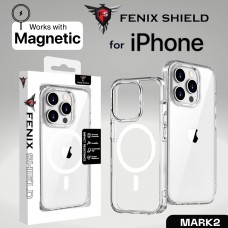 เคส FenixShield Crystal Hybrid II (Mark2) with Magnetic สำหรับ iPhone 16 / 15 / 14 / Pro / Plus / Pro Max