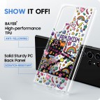 (แถมฟิล์ม) เคส FenixShield Crystal Hybrid [ FEMINISM ] สำหรับ Samsung Galaxy S25 / S24 / S23 / S22 / Plus / Ultra / FE