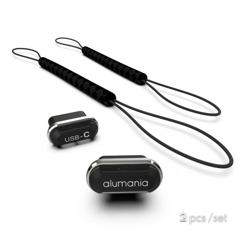 (Set 2 ชิ้น) Alumania Type-C CHARGING PORT CAP for Mobile Phone