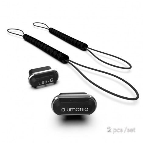 (Set 2 ชิ้น) Alumania Type-C CHARGING PORT CAP for Mobile Phone