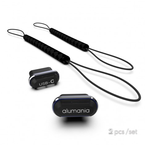(Set 2 ชิ้น) Alumania Type-C CHARGING PORT CAP for Mobile Phone