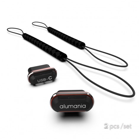 (Set 2 ชิ้น) Alumania Type-C CHARGING PORT CAP for Mobile Phone