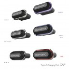 (Set 2 ชิ้น) Alumania Type-C CHARGING PORT CAP for Mobile Phone