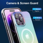 (แถมฟิล์ม) เคส FenixShield Tough Iridescent สำหรับ iPhone Air / 17 / 16 / 15 / 14 / Plus / Pro / Pro Max