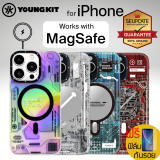 (แถมฟิล์ม) เคส ของแท้ Youngkit MagSafe Slim Thin Anti-Scratch สำหรับ iPhone 14 Pro / 14 Pro Max / 13 Pro Max