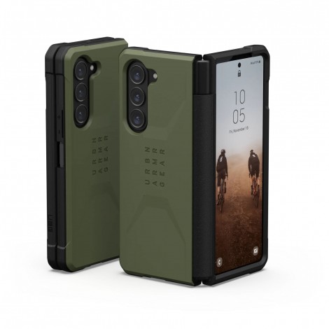 (แถมฟิล์ม) เคส UAG Civilian สำหรับ Samsung Galaxy Z Fold5 / Fold4