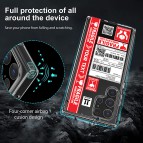 (แถมฟิล์ม) เคส FenixShield Crystal Hybrid [ SHIPPING ] สำหรับ Samsung Galaxy S25 / S24 / S23 / S22 / Plus / Ultra / FE