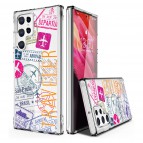 (แถมฟิล์ม) เคส FenixShield Crystal Hybrid [ TRAVELER ] สำหรับ Samsung Galaxy S25 / S24 / S23 / S22 / Plus / Ultra / FE