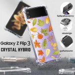 เคส Samsung Galaxy Z Flip 3 [ AUTUMN ] Crystal Hybrid Case
