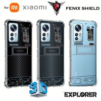 เคส Xiaomi 12 5G / 12X 5G [ Explorer Series ] 3D Anti-Shock Protection TPU Case