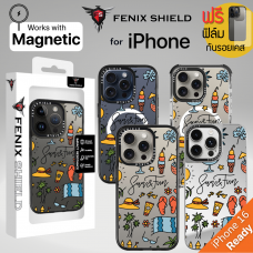 (แถมฟิล์มเคส) เคส FenixShield EXTREME Series [ SUMMER ] สำหรับ iPhone 16 / 15 / 14 / Pro / Pro Max