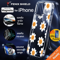 (แถมฟิล์ม) เคส FenixShield Crystal Hybrid [ STAY POSITIVE ] สำหรับ iPhone 16 / 15 / 14 / 13 / 12 / Plus / Pro / Pro Max / mini