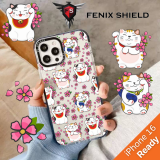 เคส FenixShield Ultra Hybrid [ LUCKY CAT ] สำหรับ iPhone 16 / 15 / 14 / 13 / 12 / Plus / Pro / Pro Max