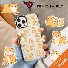 เคส FenixShield Ultra Hybrid [ SHIBA ] สำหรับ iPhone 16 / 15 / 14 / 13 / 12 / Plus / Pro / Pro Max