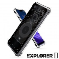 เคส Xiaomi Mi 8 Lite [Explorer II Series] 3D Anti-Shock Protection TPU Case