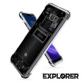 เคส Xiaomi Mi 8 Lite [Explorer Series] 3D Anti-Shock Protection TPU Case
