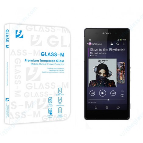 ฟิล์มกระจก  Glass-M Premium Tempered Glass สำหรับ Xperia Z2
