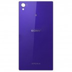 ฝาหลัง Xperia Z1 สีม่วง (AAA Grade)