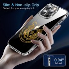 (แถมฟิล์ม) เคส FenixShield Crystal Hybrid [ ยันต์เสือคู่ ] สำหรับ iPhone 16 / 15 / 14 / 13 / 12 / Plus / Pro / Pro Max / mini