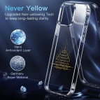 (แถมฟิล์ม) เคส FenixShield Crystal Hybrid [ ยันต์เก้ายอด ] สำหรับ iPhone 16 / 15 / 14 / 13 / 12 / Plus / Pro / Pro Max / mini