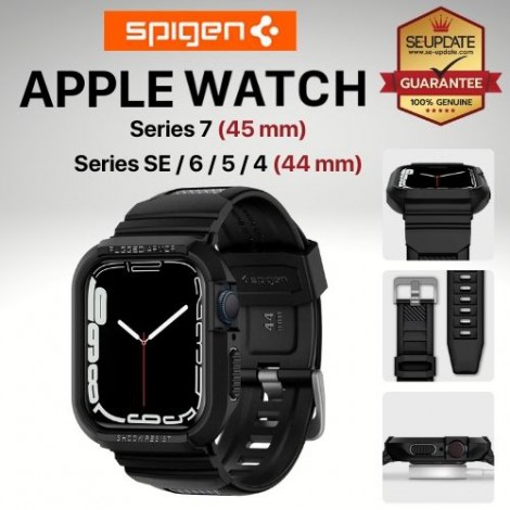 (ของแท้) เคส พร้อมสาย SPIGEN Rugged Armor PRO สำหรับ Apple Watch Series 7 / SE / 6 / 5 / 4 (45/44 mm) (ของแท้) เคส พร้อมสาย SPIGEN Rugged Armor PRO สำหรับ Apple Watch Series 7 / SE / 6 / 5 / 4 (45/44 mm)