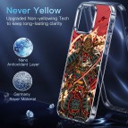 (แถมฟิล์ม) เคส FenixShield Crystal Hybrid [ HACHIMAN ] สำหรับ iPhone 16e / 16 / 15 / 14 / 13 / 12 / Plus / Pro Max / mini