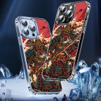 (แถมฟิล์ม) เคส FenixShield Crystal Hybrid [ HACHIMAN ] สำหรับ iPhone 16e / 16 / 15 / 14 / 13 / 12 / Plus / Pro Max / mini