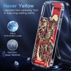 (แถมฟิล์ม) เคส FenixShield Crystal Hybrid  [ ARMORED TITAN ] สำหรับ iPhone 16e / 16 / 15 / 14 / 13 / 12 / Plus / Pro Max / mini