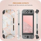 (ของแท้) เคส Nintendo Switch [Girl Power] MUMBA TPU Grip Protective Cover 