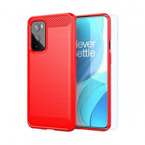 เคส Carbon Fiber Metallic TPU Case สำหรับ OnePlus 9 Pro / 9 / Nord