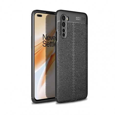เคส OnePlus Nord Dermatoglyph Full Cover Leather TPU Case