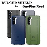 เคส OnePlus Nord Rugged Shield Square Grid TPU Case