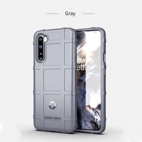 เคส OnePlus Nord Rugged Shield Square Grid TPU Case