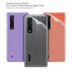 ฟิล์มกันรอยด้านหลัง ลายเคฟล่า สำหรับ Oppo Find X2 / X2 Pro