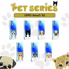 เคส OPPO Reno5 5G Pet Series Anti-Shock Protection TPU Case