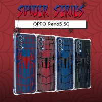 เคส OPPO Reno5 5G Spider Series 3D Anti-Shock Protection TPU Case