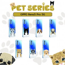 เคส OPPO Reno5 Pro 5G Pet Series Anti-Shock Protection TPU Case