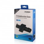 แท่นวางอเนกประสงค์พร้อมพัดลมระบายอากาศ Dobe Multifunctional Dock for Playstation 4 / Pro (มีช่องวางแผ่นเกมส์)