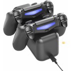 แท่นชาร์จจอย Dobe Dual Charging Dock with LED for Playstation 4 Wireless Controller