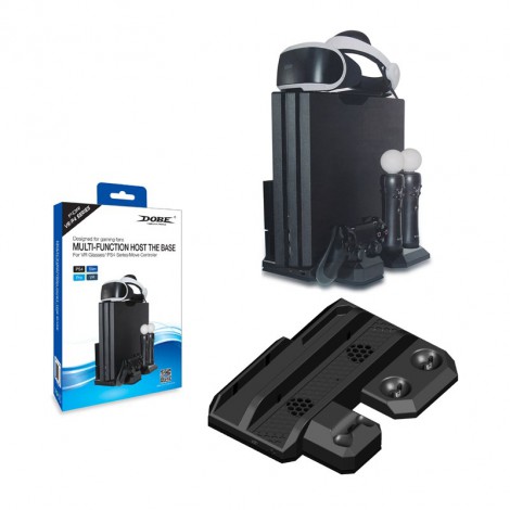 แท่นวางอเนกประสงค์พร้อมพัดลมระบายอากาศ Dobe Multi-Function Host The Base for Playstation 4 Series