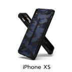 [ iPhone XS / XS Max / XR ] เคส RINGKE Dual-X Design Series : Camo Blue
