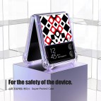 เคส Crystal Hybrid Case [ Pattern Collection Vol.1 ] สำหรับ Samsung Galaxy Z Flip 3