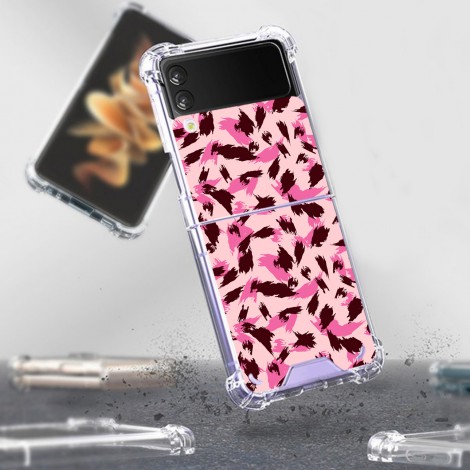 เคส Crystal Hybrid Case [ Pattern Collection Vol.1 ] สำหรับ Samsung Galaxy Z Flip 3