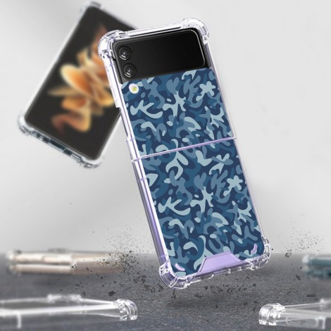 เคส Crystal Hybrid Case [ Pattern Collection Vol.1 ] สำหรับ Samsung Galaxy Z Flip 3