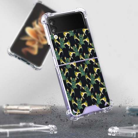 เคส Crystal Hybrid Case [ Pattern Collection Vol.2 ] สำหรับ Samsung Galaxy Z Flip 3