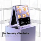 เคส Samsung Galaxy Z Flip 3 [ SHIBA ] Crystal Hybrid Case