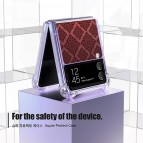 เคส Samsung Galaxy Z Flip 3 [ CT001 ] 3D Crystal Hybrid Case