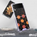 เคส Samsung Galaxy Z Flip 3 [ PG002 ] 3D Crystal Hybrid Case